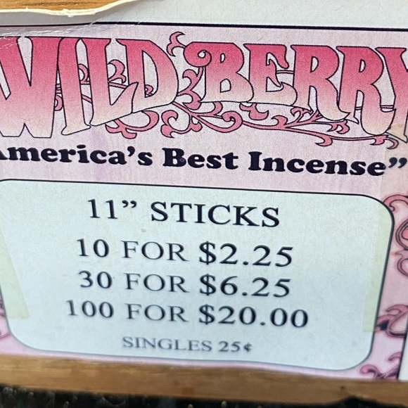 ✨4🛒 $20 ✨ Incense Wild Barry variety random 24 sticks for your Bundle Add - Picture 5 of 5
